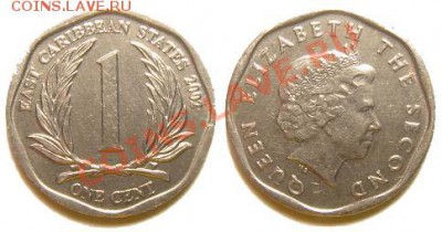 5 монеты East Caribbean States 2002 г. до 04.03.11 22-00 мск - 1_cent_2002.JPG