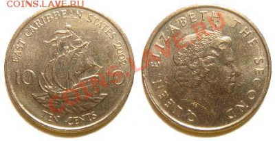 5 монеты East Caribbean States 2002 г. до 04.03.11 22-00 мск - 10_cent_2002.JPG