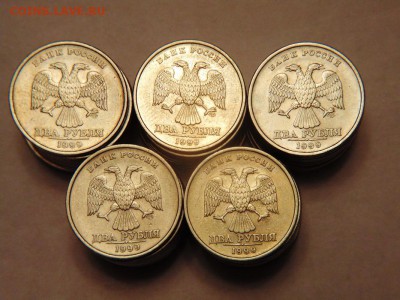 2 рубля 1999 СПМД 50 монет(лот№2)+2 рубля 1999 ММД до 04.08 - 2 рубля 1999_СПМД_2.JPG