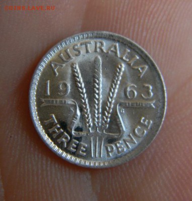 3 пенса австралия UNC 1963 - DSCN1159.JPG