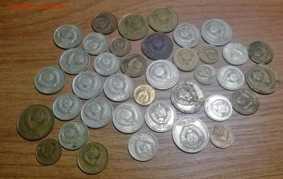 Лот монет СССР 38 шт. + подарок - WP_20170803_016