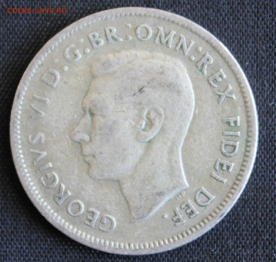 С 1 РУБ. АВСТРАЛИЯ 1 флорин 1951г. ГЕОРГ-VI до 11.08 в 22-00 - IMG_8103.JPG