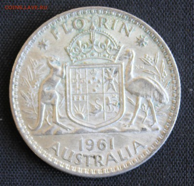 С 1РУБ. АВСТРАЛИЯ 1 флорин 1961г. ЕЛИЗАВЕТА-II до 11.08 в 22 - IMG_8114.JPG