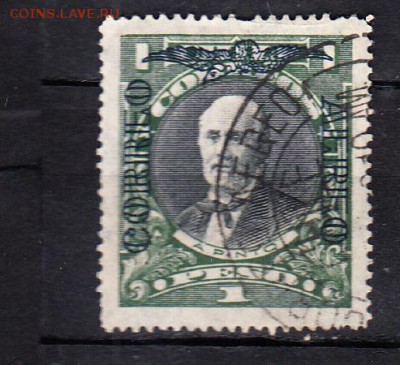 Чили 1928 1м надпечатка - 149