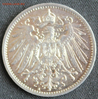 С 1 РУБ. КАЙЗЕРРЕЙХ 1 марк 1907г."А" до 12.08 в 22-00 - IMG_7329.JPG