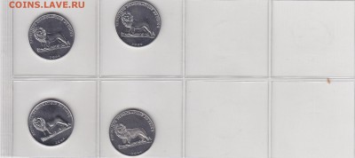 Набор монет Конго 2004г -4 шт до 09.08 - IMG_0077
