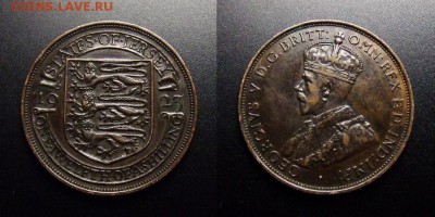 МОНЕТЫ МИРА 07-17 - Джерси – 1-12 шиллинга (1923) «Георг V»