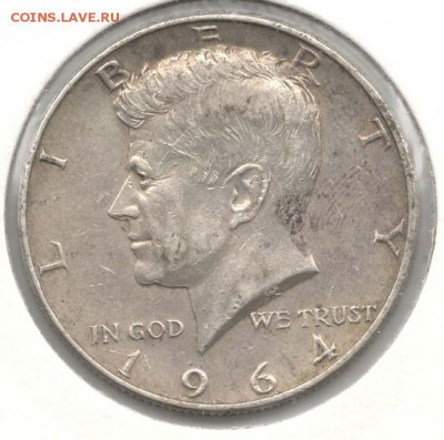 США. 50 центов 1964 D. С 200. До 07.08 - 06