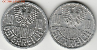 Австрия 10 грошей 1967, 1981 г. до 24.00 13.08.17 г. - Scan-170806-0018