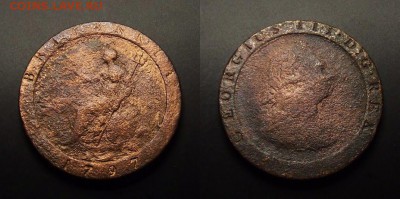 МОНЕТЫ МИРА 07-17 - Великобритания – 1 пенни (1797) «Георг III» («колесо»)