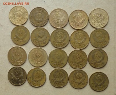 3коп 29-57гг --20шт - Лот1.JPG
