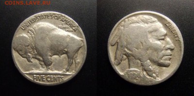 МОНЕТЫ МИРА 07-17 - США – 5 центов (1934) «Бизон; индеец»