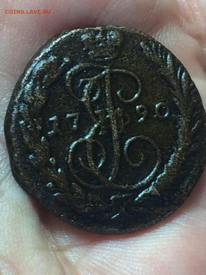 1 копейка 1790 года ЕМ - OS1X5EYS-ks