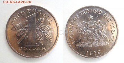 Тринидад и Тобаго 1 доллар 1979 KM#38 до 13.08 - 60919886