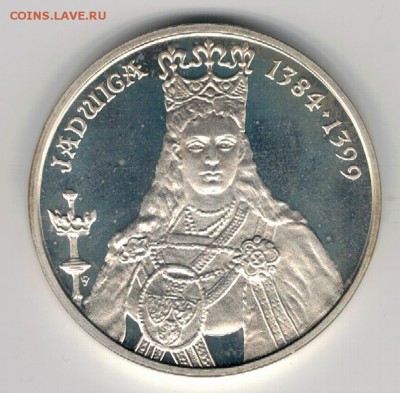Ag Польша 500 злотых 1988 Ядвига до 14.08 в 22.00мск (Е204) - 5-п500