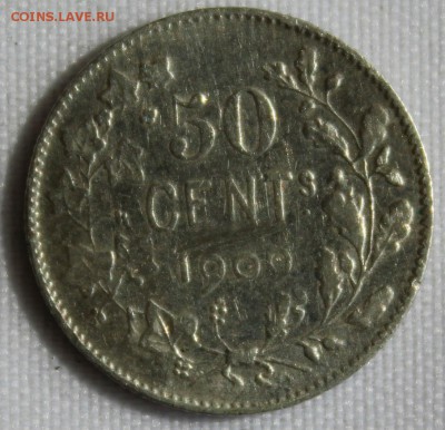 С 1 РУБ. БЕЛЬГИЯ 50с 1909г. ЛЕОПОЛЬД-II до 14.08 в 22-00 - IMG_8222.JPG