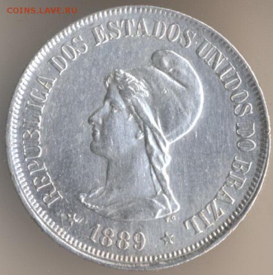 На оценку Бразилия 500 рейс 1889 год - 6