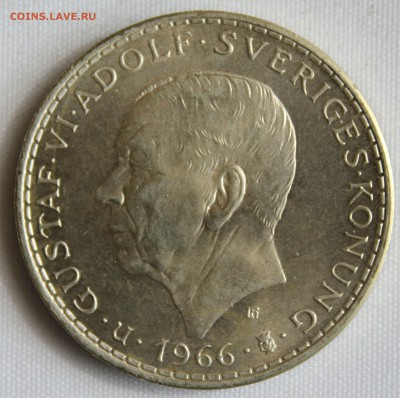 С 1 РУБ. ШВЕЦИЯ 5 крон  1966г. ЮБИЛЕЙНАЯ UNC до 14.08 в 22-0 - IMG_8238.JPG
