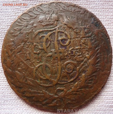 4 коп 1762, сколько перечеканов? - image