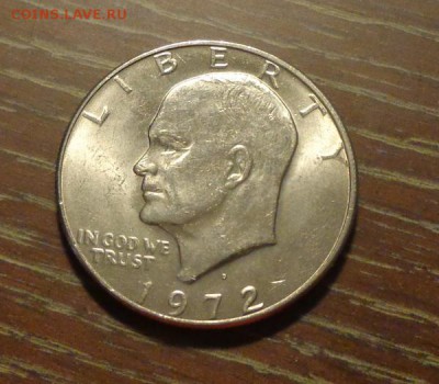 США - ЭЙЗЕНХАУЭР 1972 г. до 15.08, 22.00 - США 1 доллар 1972 Эйзенхауэр_1
