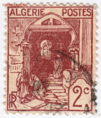Марка. Алжир 1926-1939 г. 2 с до 15.08.17 г. в 23.00 - Scan-170725-0023