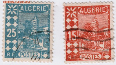 2 марки. Алжир 1926-1939 г.  до 15.08.17 г. в 23.00 - Scan-170725-0024