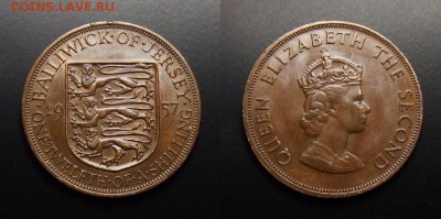 МОНЕТЫ МИРА 07-17 - Джерси – 1-12 шиллинга (1957) (XF)