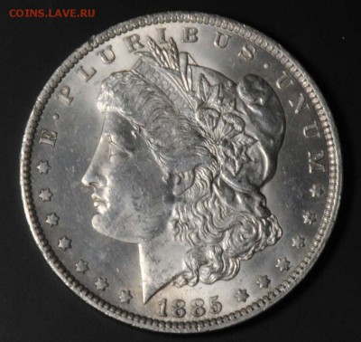 США.1 доллар 1885 О (Морган).Отличный.С 2000.До 11.08 - 1dollar1885o_1s
