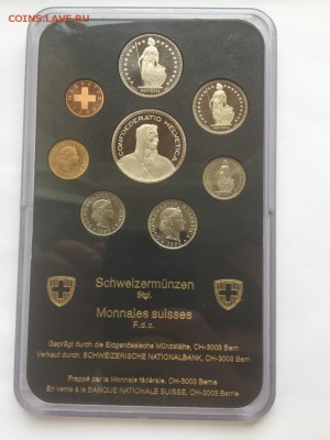 Коллекционный набор монет Швейцарии 1990 до 16.08.17 - 1990.1.JPG