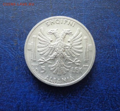 Итальянская Албания 5 лек 1939 до 14.08 - DSC01091.JPG