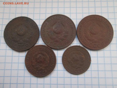 1,2,3 копейки 1924 года (5 шт) до 13.08 в 22-30 - IMG_1643.JPG