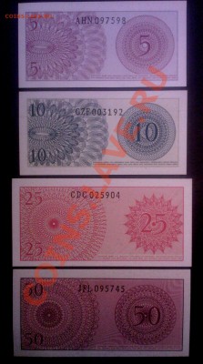 Индонезия, набор 5,10,25,50 1964г. UNC - SP_A0910