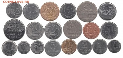 Монеты Бразилии 20 шт. до 14.08 в 22.00 - IMG_0003