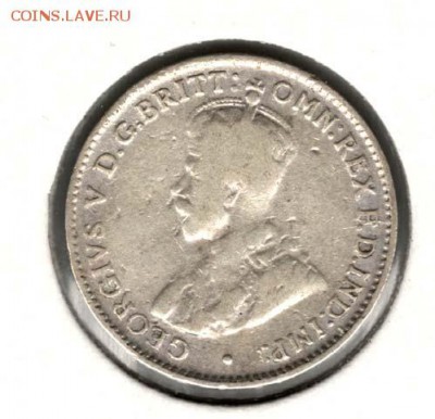 Австралия, 3 пенса 1927. С 200. До 13.08 - 32