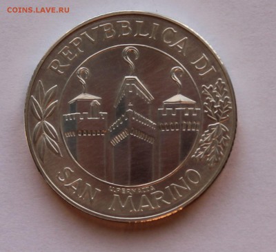 Сан Марино 5 000 лир 2001. СЕРЕБРО,835 -тираж - 25 000 - 7