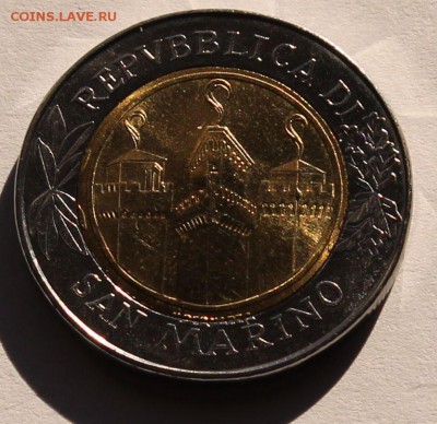 Сан-Марино 500 лир 2001. БИМ. ТИРАЖ - 28 000 - 6