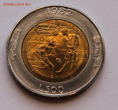 Сан-Марино 500 лир 1982. БИМ. - 4