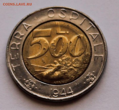 Сан-Марино 500 лир 1991. БИМ. - 4