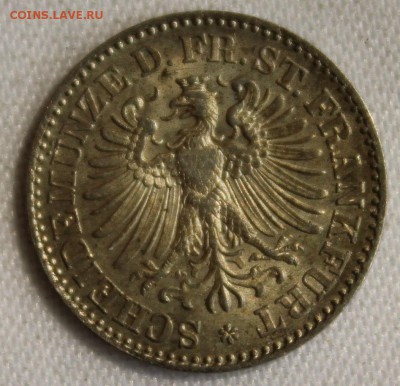 С 1 РУБ. FRANKFURT 3 крейцера 1866г.В КОЛЛЕКЦИЮ до 18.08 - IMG_8304.JPG