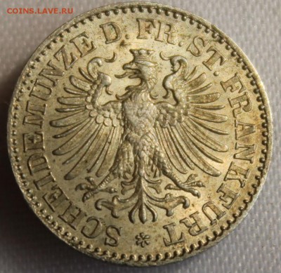 С 1 РУБ. FRANKFURT 3 крейцера 1866г.В КОЛЛЕКЦИЮ до 18.08 - IMG_8306.JPG