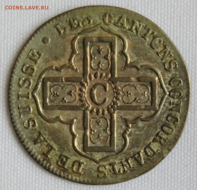 RAR С 1 РУБ. CANTON VAUD 1 BATZEN 1827г. до 18.08 в 22-00 - IMG_8236.JPG