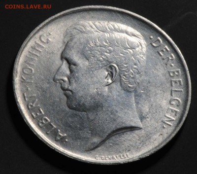 Бельгия, 1 франк 1914. С 200. До 13.08 - 46