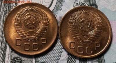 1 копейка 1954 и 1957г. UNC до 16.08.2017г. 22-00 мск - 20170813_174031-1