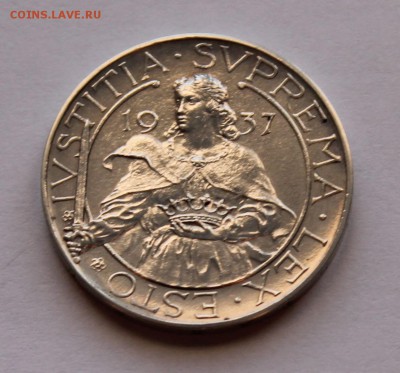 Сан Марино 10 лир 1937. СЕРЕБРО,835 - 10, тираж - 20 000. - 4