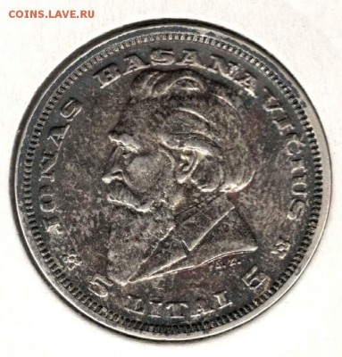 Литва. 5 лит 1936. С 500. До 14.08 - 13