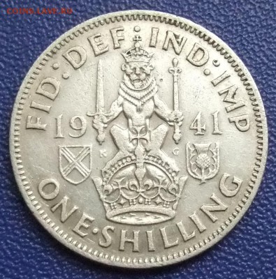 Великобритания. Шиллинг 1941. До 18.08.17 в 21:30. - DSCF0457.JPG