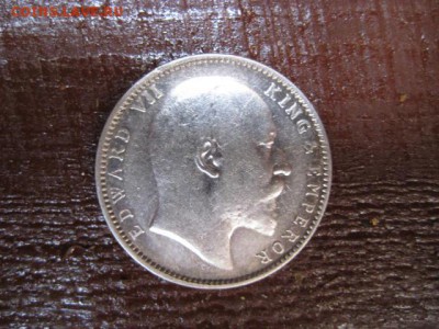 Британская Индия 1 рупий 1906 год. - Изображение 010