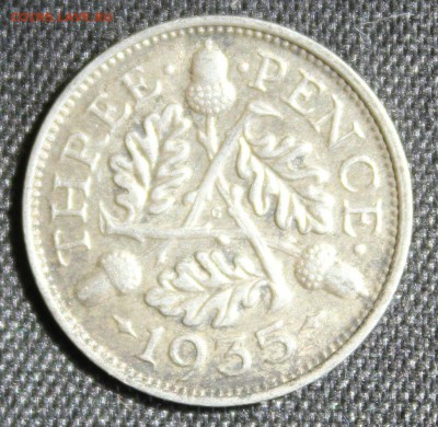 С 1 РУБ. БРИТАНИЯ 3 пенса 1935г. ГЕОРГ-V  до 20.08 в 22-00 - IMG_7923.JPG
