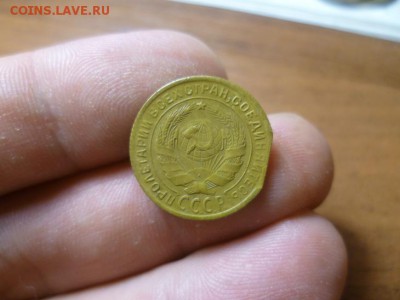 2 копейки 1929 г. Край листа? - 2