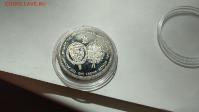 Остров Мэн 1 крона 1981 Свадьба - гербы до 22-00 17.08 - IMG_20170815_104622209